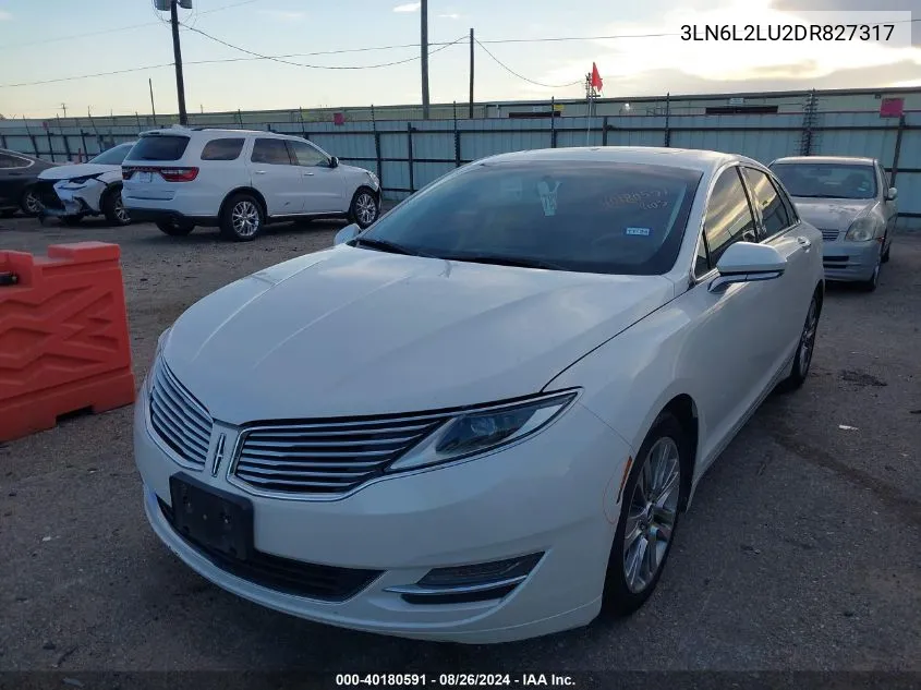 3LN6L2LU2DR827317 2013 Lincoln Mkz Hybrid