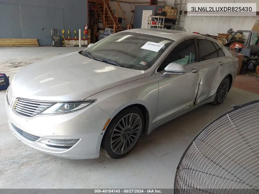 2013 Lincoln Mkz Hybrid VIN: 3LN6L2LUXDR825430 Lot: 40184143