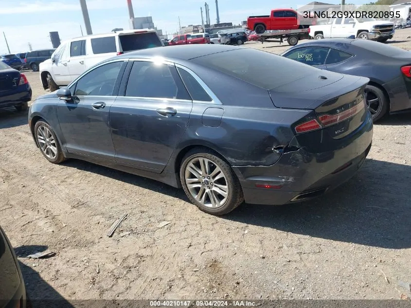 2013 Lincoln Mkz VIN: 3LN6L2G9XDR820895 Lot: 40210147