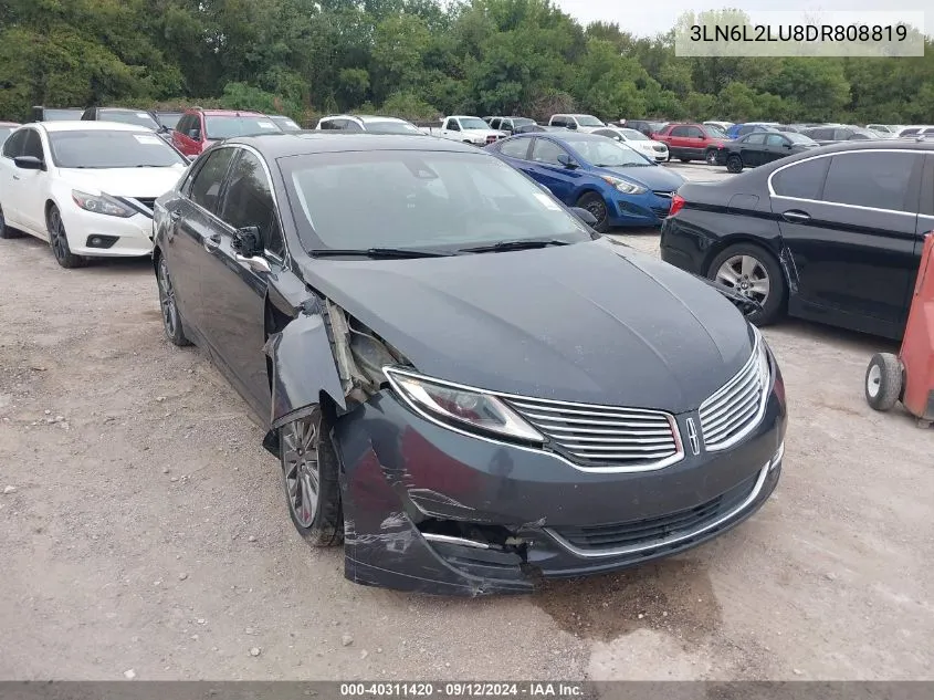 2013 Lincoln Mkz Hybrid VIN: 3LN6L2LU8DR808819 Lot: 40311420