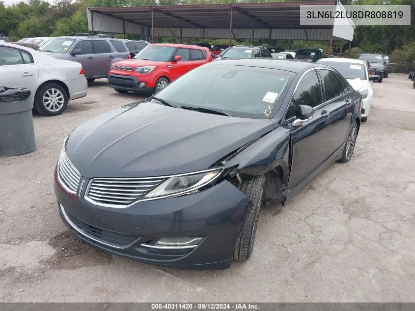 2013 Lincoln Mkz Hybrid VIN: 3LN6L2LU8DR808819 Lot: 40311420