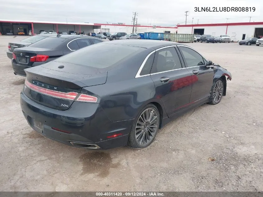 2013 Lincoln Mkz Hybrid VIN: 3LN6L2LU8DR808819 Lot: 40311420