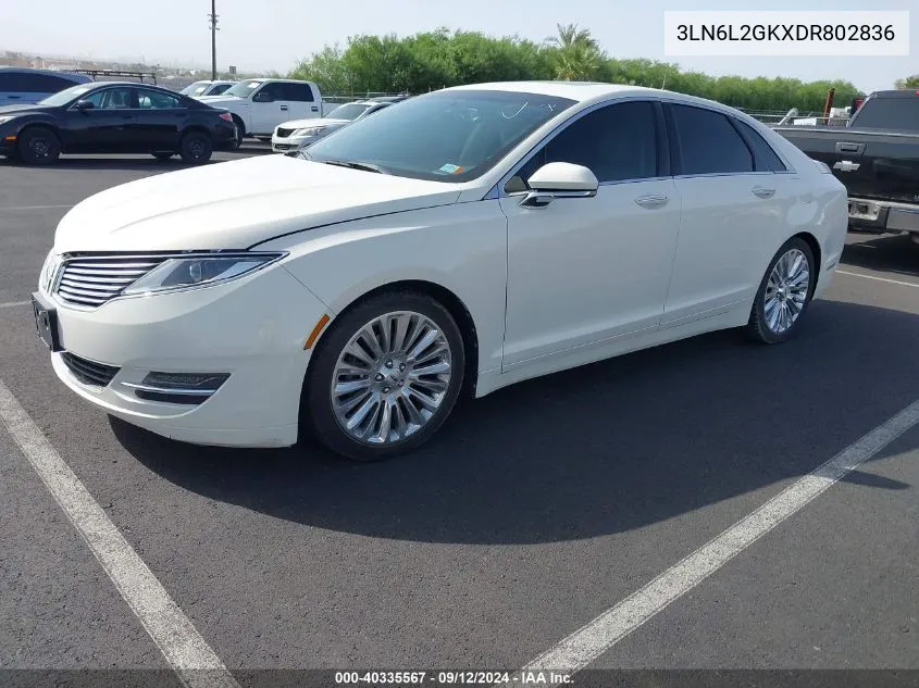 3LN6L2GKXDR802836 2013 Lincoln Mkz