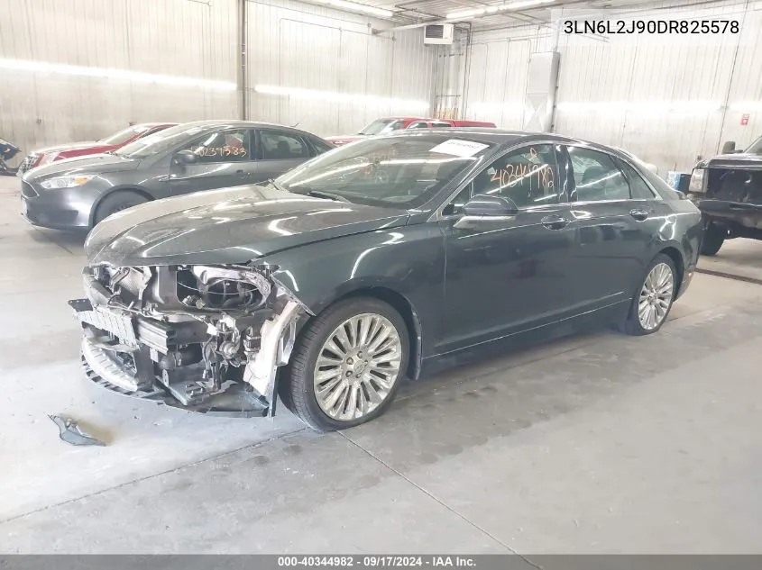 2013 Lincoln Mkz VIN: 3LN6L2J90DR825578 Lot: 40344982