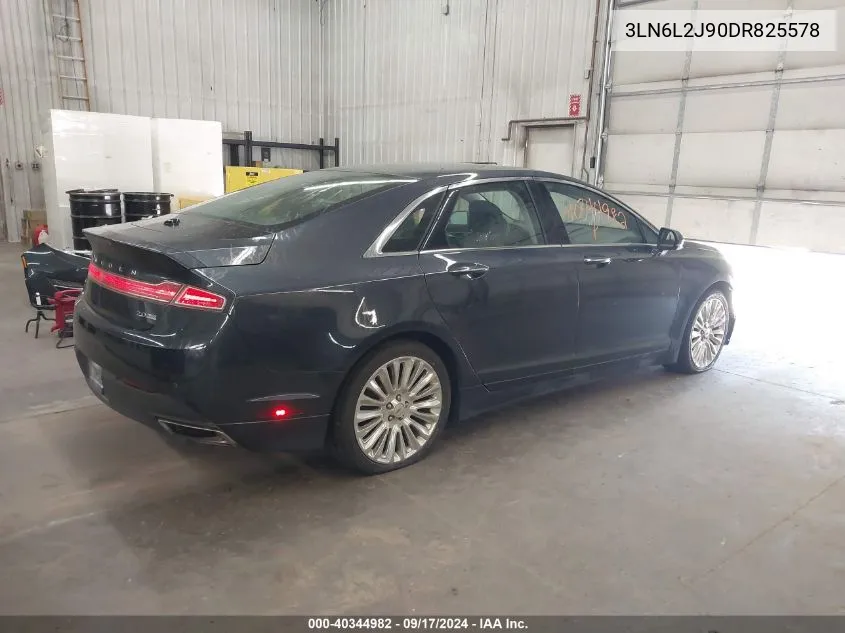 2013 Lincoln Mkz VIN: 3LN6L2J90DR825578 Lot: 40344982