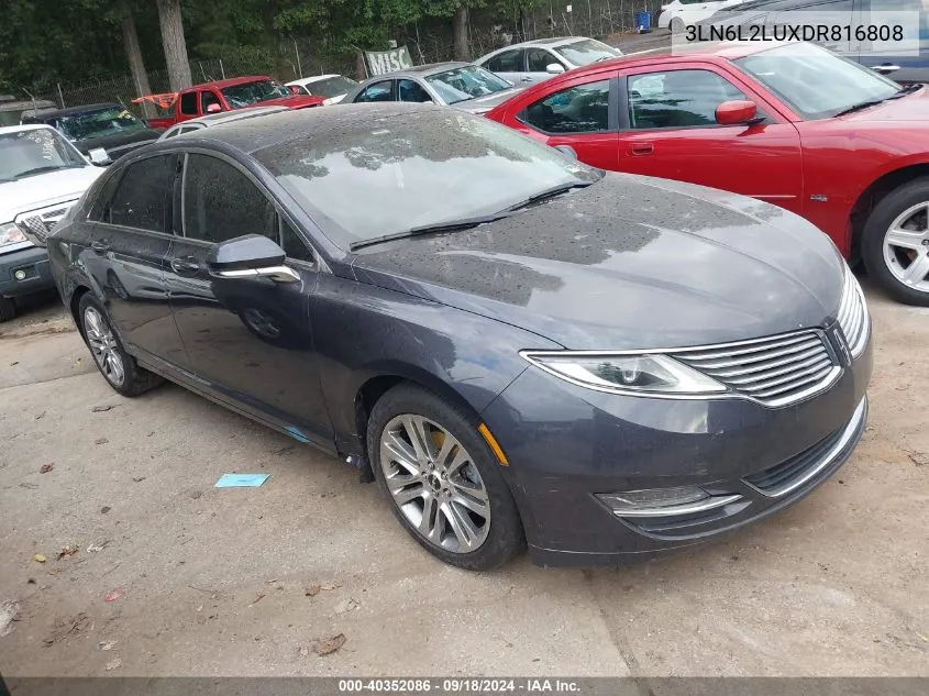 2013 Lincoln Mkz Hybrid VIN: 3LN6L2LUXDR816808 Lot: 40352086