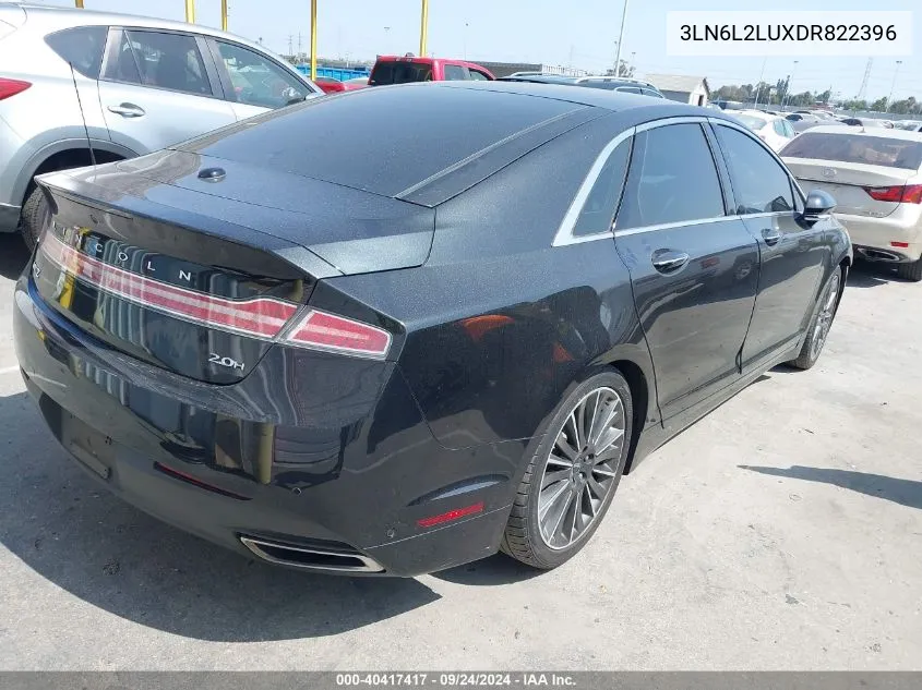 2013 Lincoln Mkz Hybrid Hybrid VIN: 3LN6L2LUXDR822396 Lot: 40417417