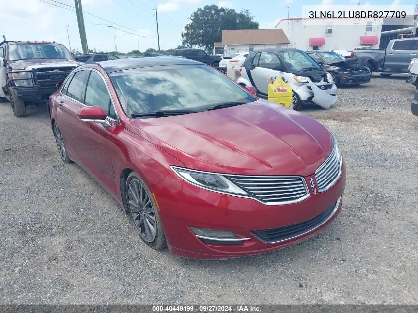 3LN6L2LU8DR827709 2013 Lincoln Mkz Hybrid