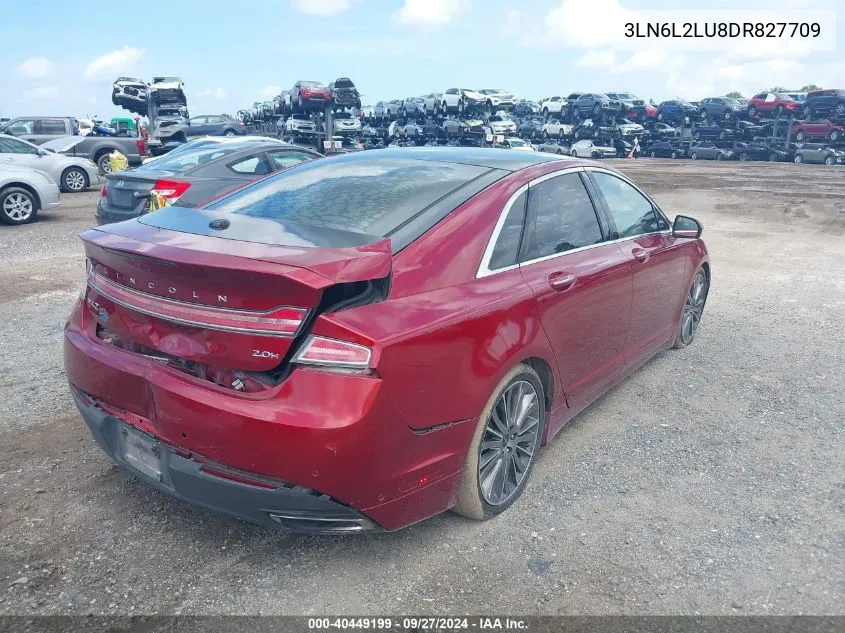 3LN6L2LU8DR827709 2013 Lincoln Mkz Hybrid