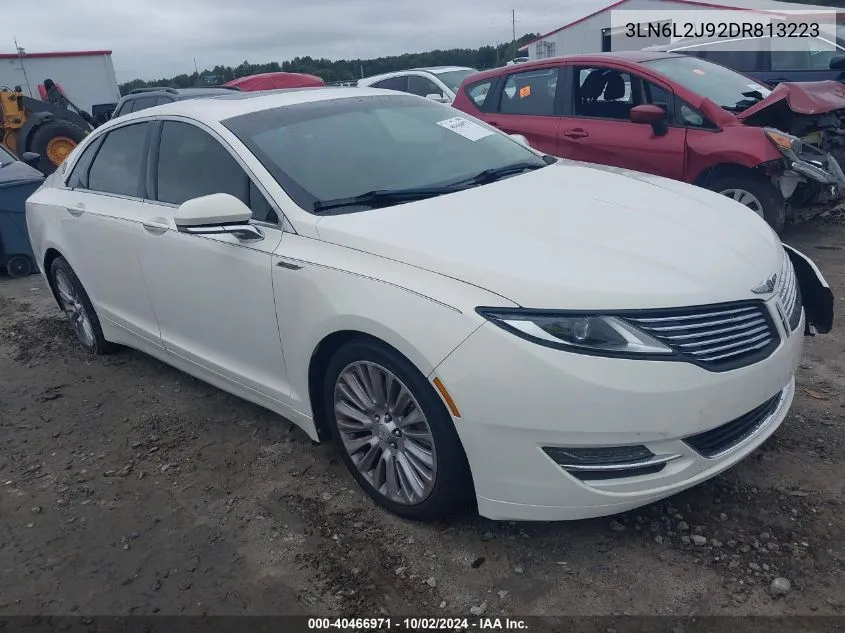 2013 Lincoln Mkz VIN: 3LN6L2J92DR813223 Lot: 40466971