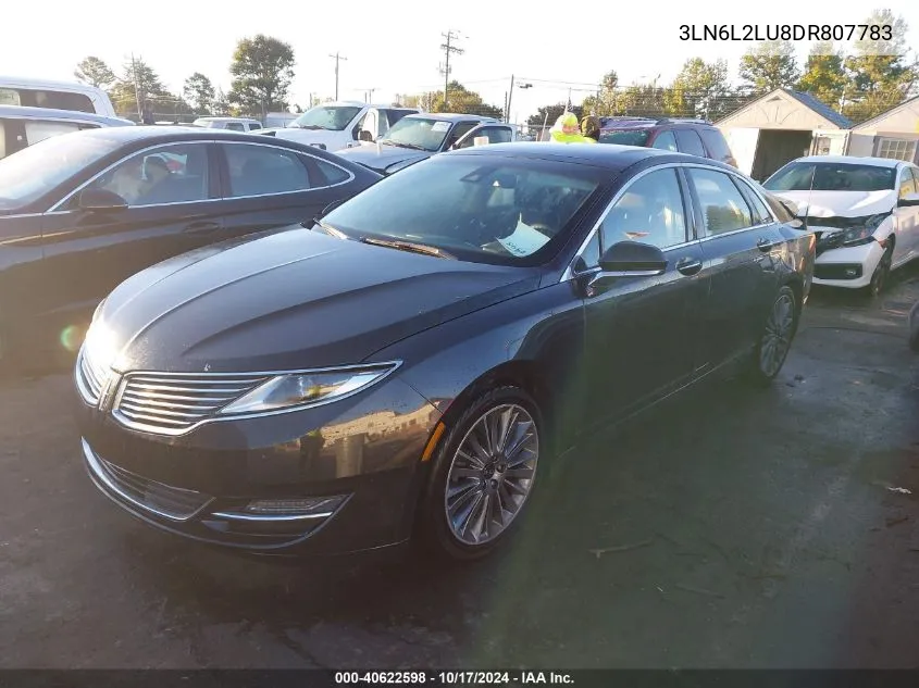 2013 Lincoln Mkz Hybrid VIN: 3LN6L2LU8DR807783 Lot: 40622598