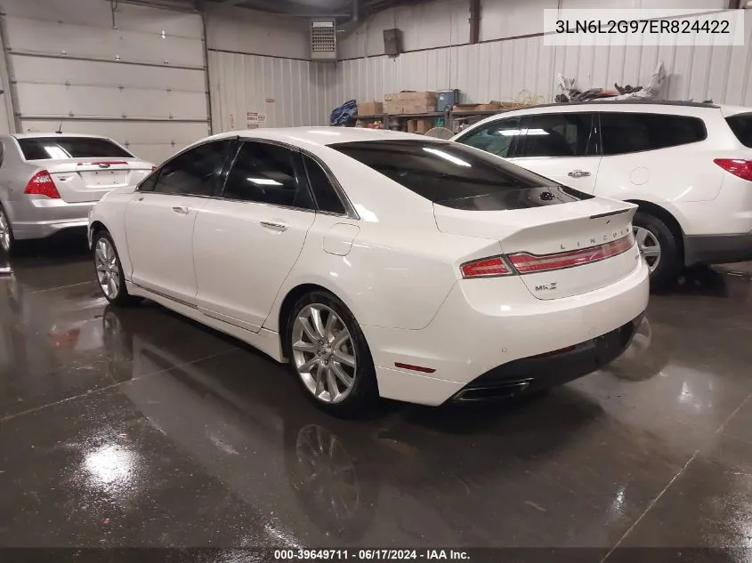 3LN6L2G97ER824422 2014 Lincoln Mkz