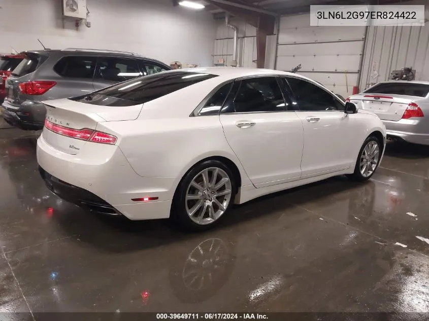 3LN6L2G97ER824422 2014 Lincoln Mkz