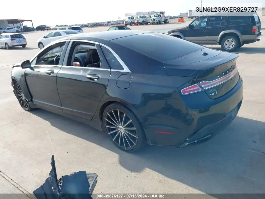 3LN6L2G9XER829727 2014 Lincoln Mkz