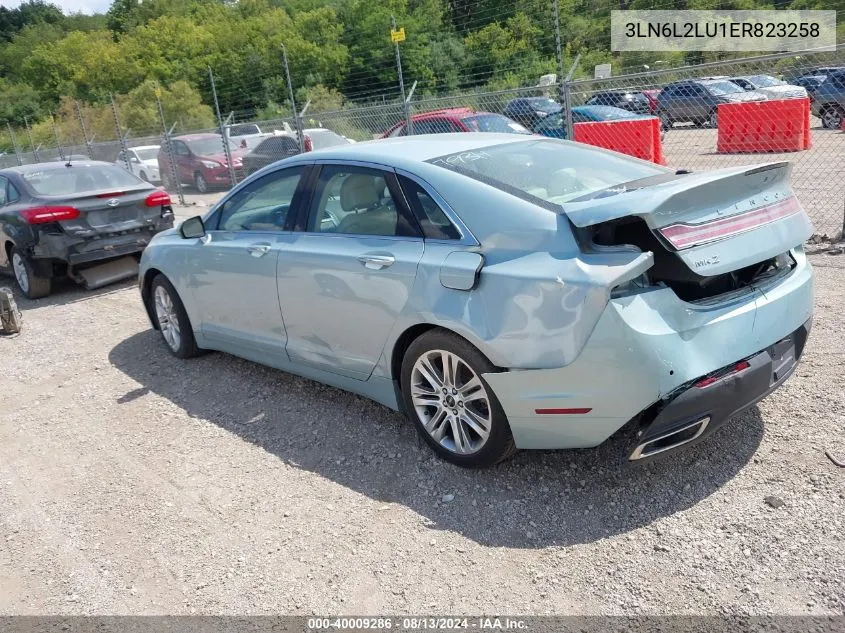 3LN6L2LU1ER823258 2014 Lincoln Mkz Hybrid