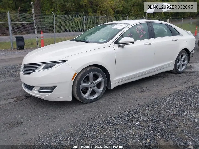 3LN6L2J92ER832095 2014 Lincoln Mkz