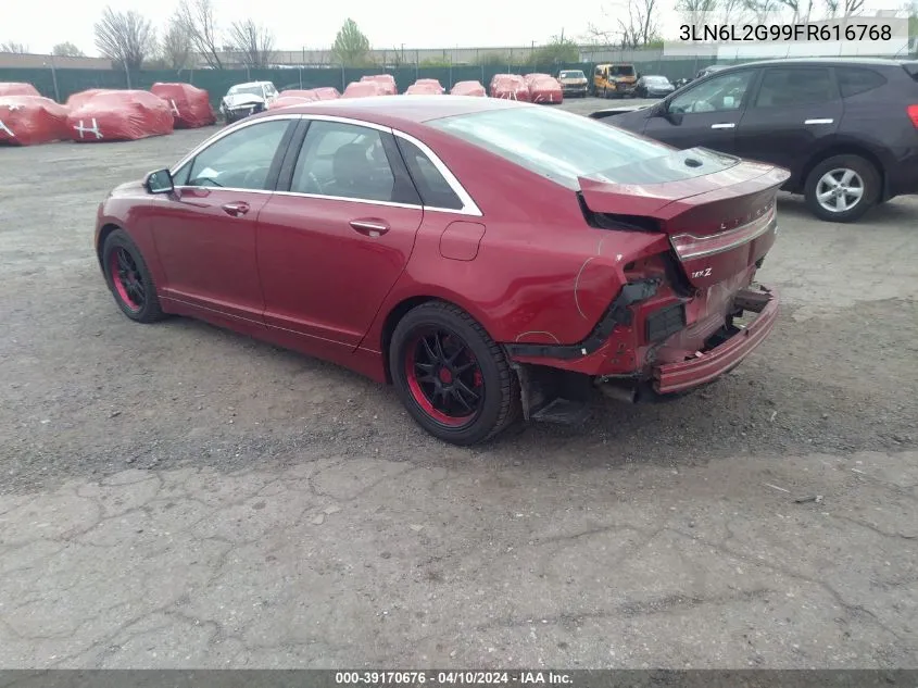 3LN6L2G99FR616768 2015 Lincoln Mkz