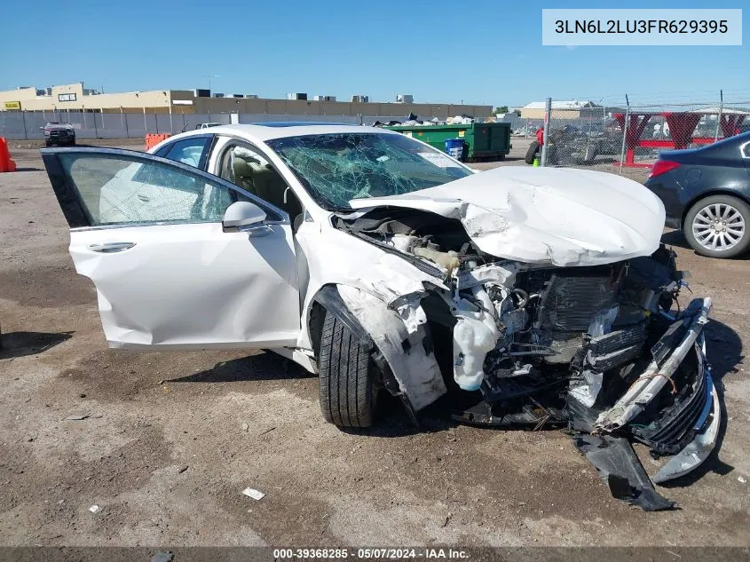 3LN6L2LU3FR629395 2015 Lincoln Mkz Hybrid