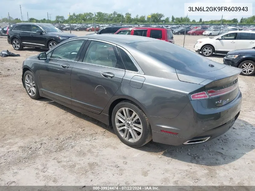 3LN6L2GK9FR603943 2015 Lincoln Mkz