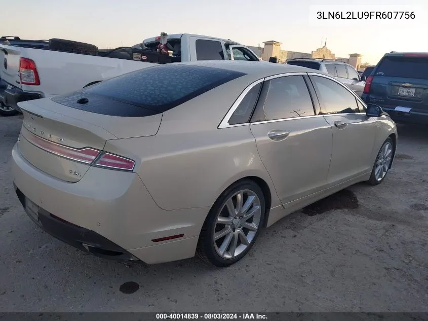 3LN6L2LU9FR607756 2015 Lincoln Mkz Hybrid