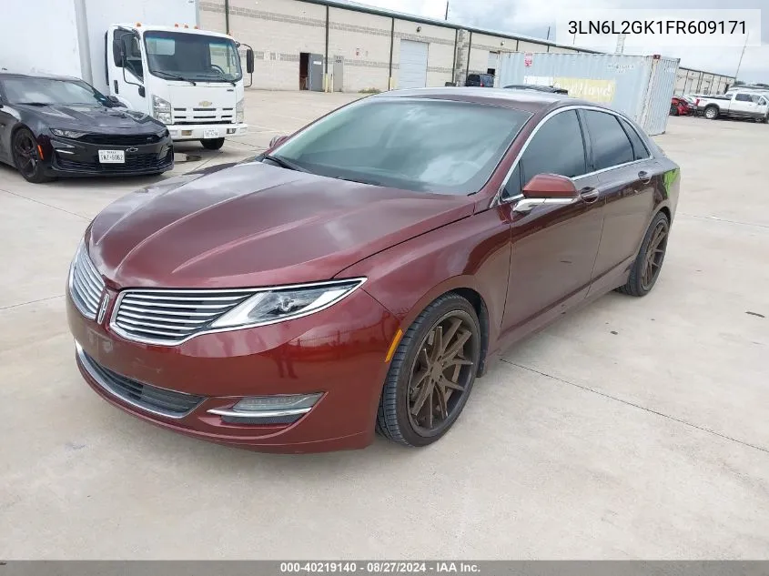 3LN6L2GK1FR609171 2015 Lincoln Mkz