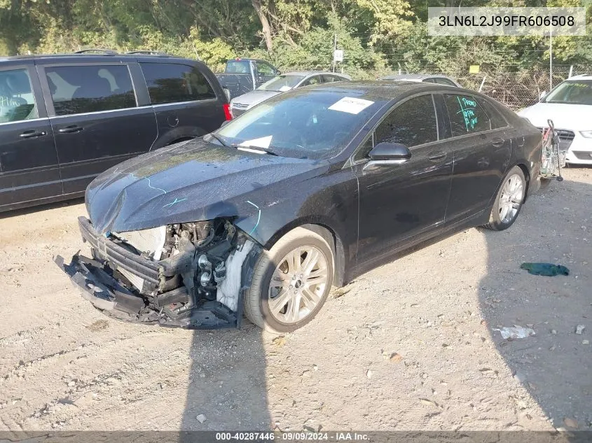 2015 Lincoln Mkz VIN: 3LN6L2J99FR606508 Lot: 40287446