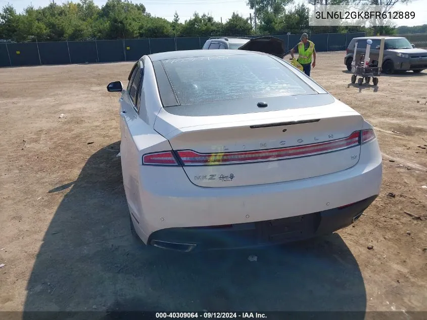 3LN6L2GK8FR612889 2015 Lincoln Mkz