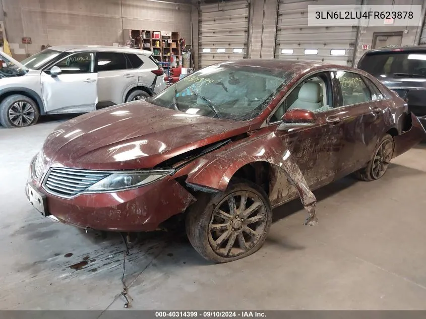 3LN6L2LU4FR623878 2015 Lincoln Mkz Hybrid Hybrid