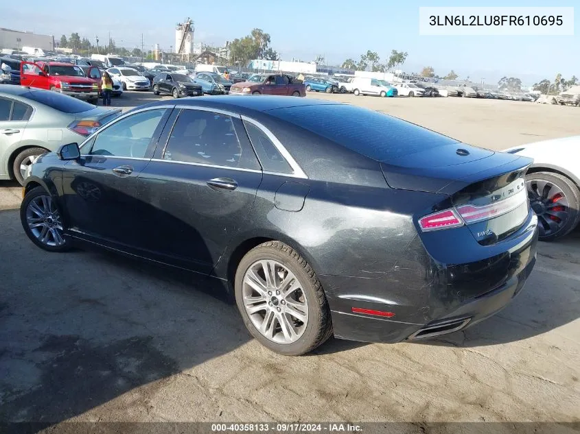 3LN6L2LU8FR610695 2015 Lincoln Mkz Hybrid