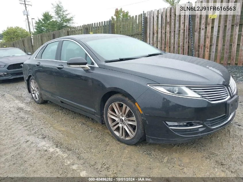 2015 Lincoln Mkz VIN: 3LN6L2J91FR616563 Lot: 40496252