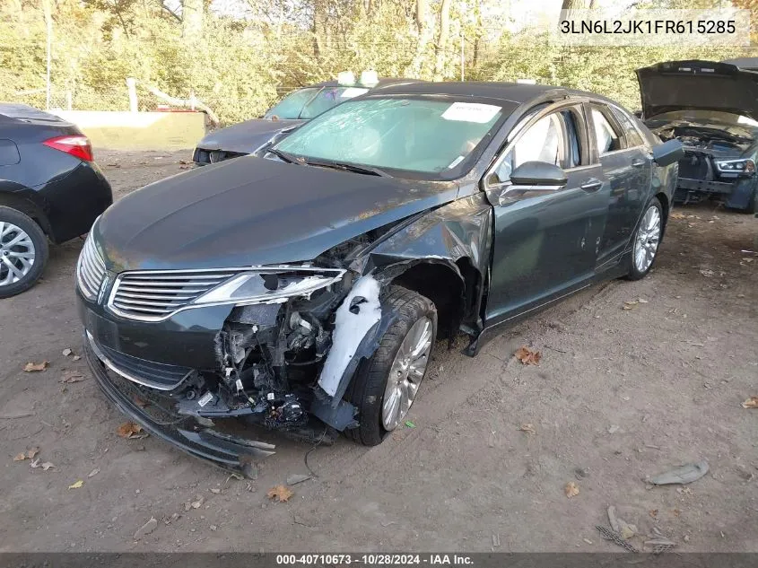 2015 Lincoln Mkz VIN: 3LN6L2JK1FR615285 Lot: 40710673