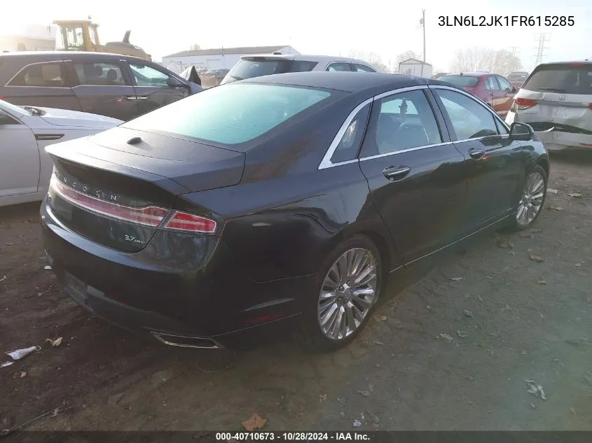 2015 Lincoln Mkz VIN: 3LN6L2JK1FR615285 Lot: 40710673