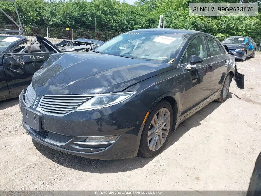 3LN6L2J99GR633676 2016 Lincoln Mkz