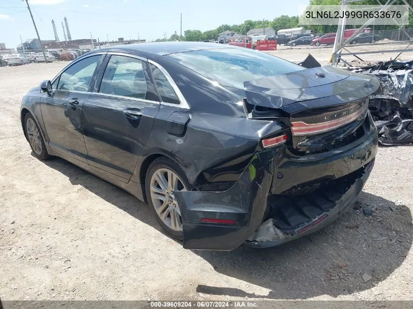 3LN6L2J99GR633676 2016 Lincoln Mkz