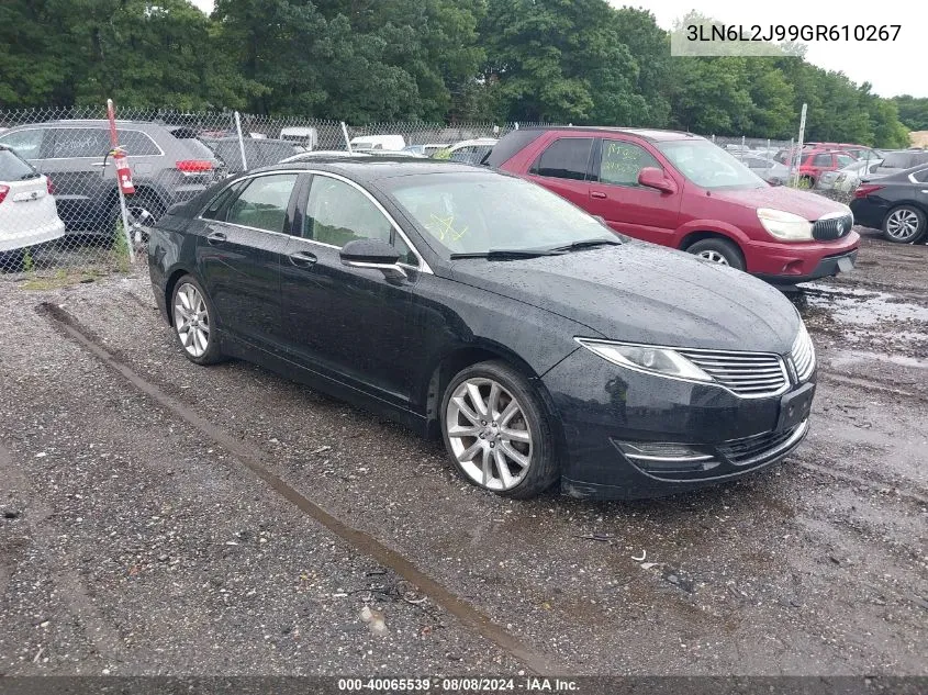 3LN6L2J99GR610267 2016 Lincoln Mkz