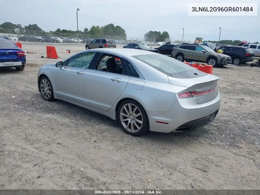 3LN6L2G96GR601484 2016 Lincoln Mkz