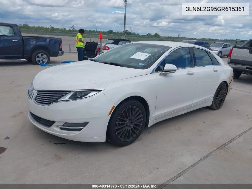 3LN6L2G95GR615361 2016 Lincoln Mkz