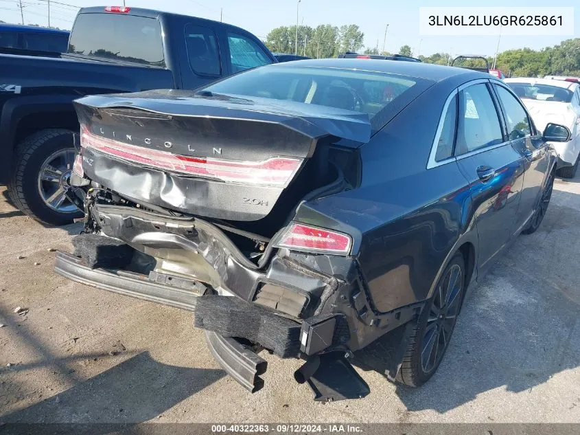 3LN6L2LU6GR625861 2016 Lincoln Mkz Hybrid Hybrid