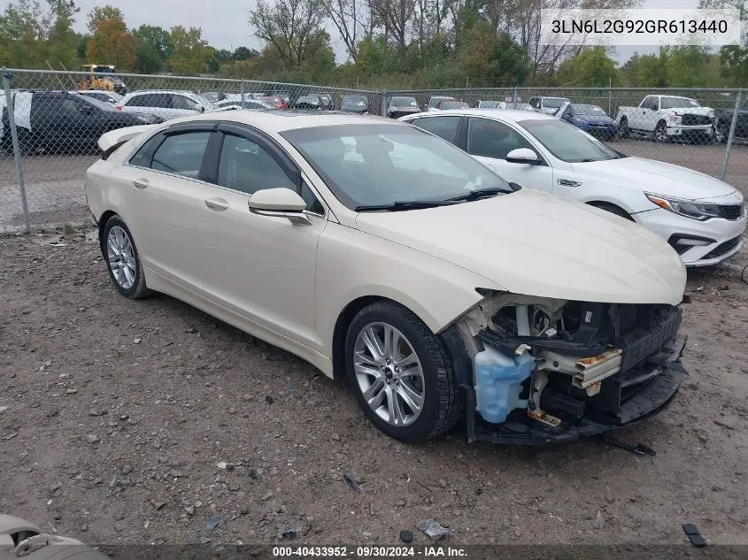 3LN6L2G92GR613440 2016 Lincoln Mkz