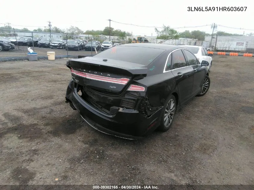 3LN6L5A91HR603607 2017 Lincoln Mkz Premiere