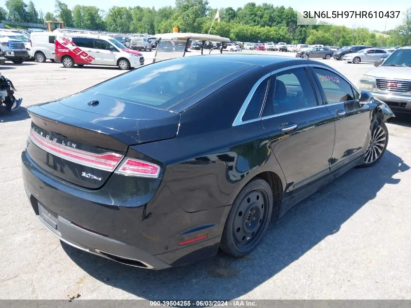 3LN6L5H97HR610437 2017 Lincoln Mkz Black Label