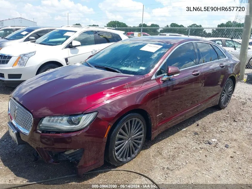 3LN6L5E90HR657720 2017 Lincoln Mkz Reserve