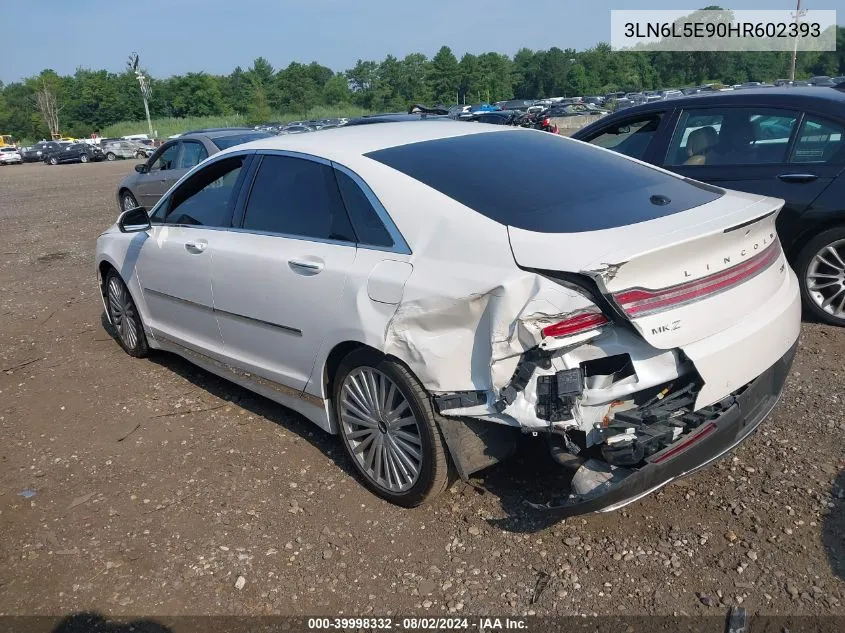 3LN6L5E90HR602393 2017 Lincoln Mkz Reserve