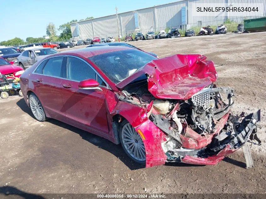 3LN6L5F95HR634044 2017 Lincoln Mkz Reserve