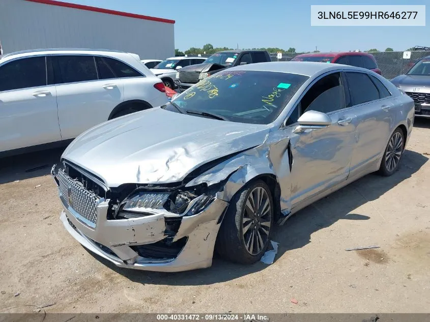 3LN6L5E99HR646277 2017 Lincoln Mkz Reserve