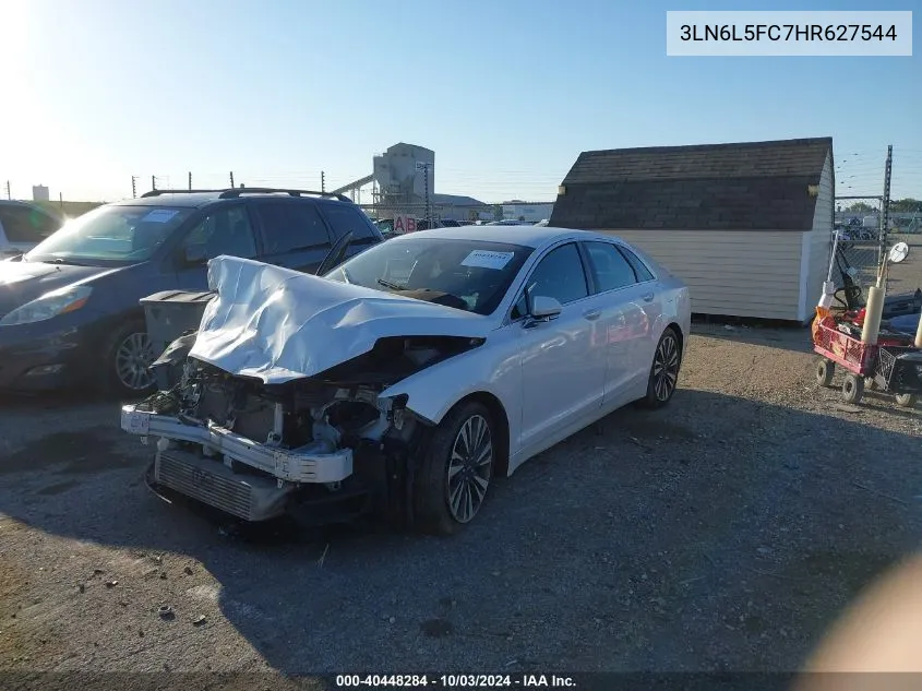 3LN6L5FC7HR627544 2017 Lincoln Mkz Reserve