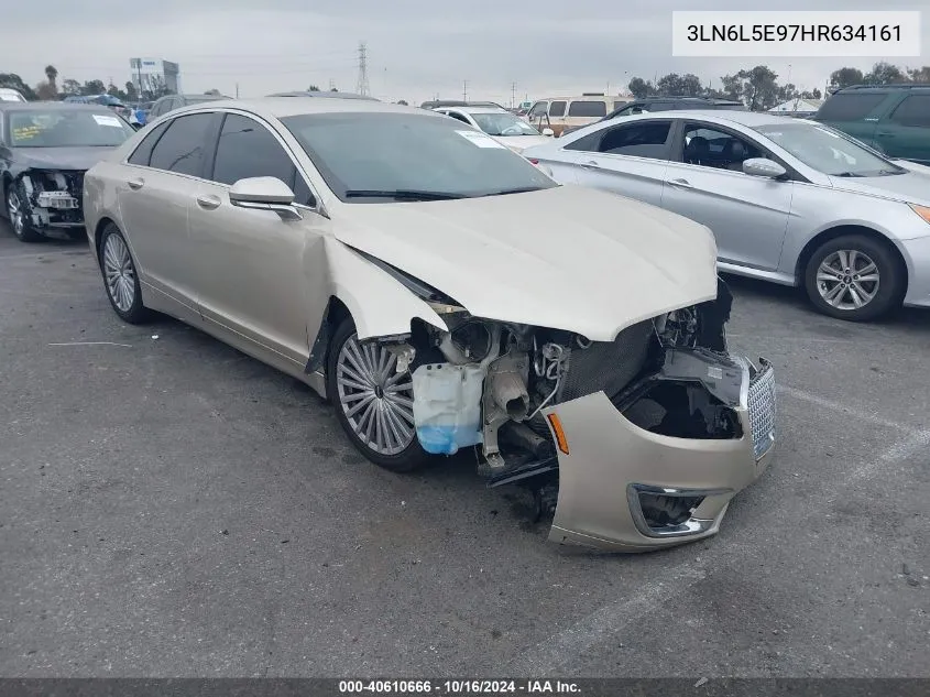 3LN6L5E97HR634161 2017 Lincoln Mkz Reserve