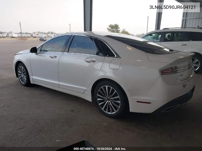 3LN6L5D90JR604121 2018 Lincoln Mkz Select