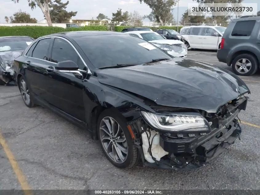 2019 Lincoln Mkz Hybrid Reserve I VIN: 3LN6L5LU0KR623730 Lot: 40283105