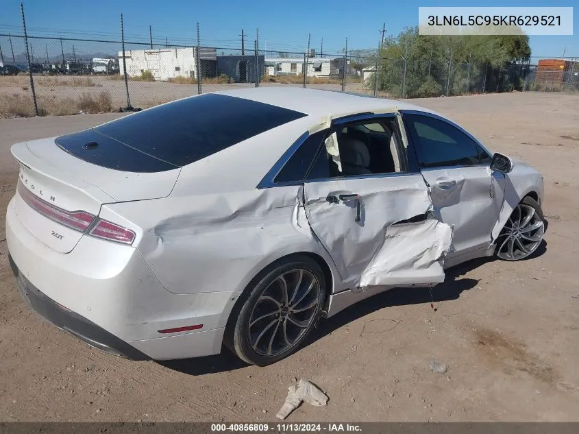 2019 Lincoln Mkz Reserve I VIN: 3LN6L5C95KR629521 Lot: 40856809